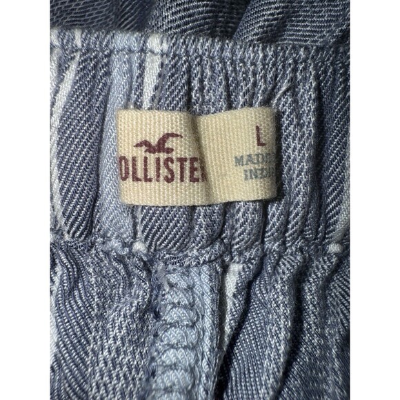 EUC Hollister High Waisted Striped Button Slit Maxi Skirt Size Large - Picture 6 of 8